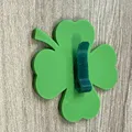 Mô hình Cỏ bốn lá (Four-Leaf Clover) trang trí may mắn cho 3D printing - Thumbnail 4
