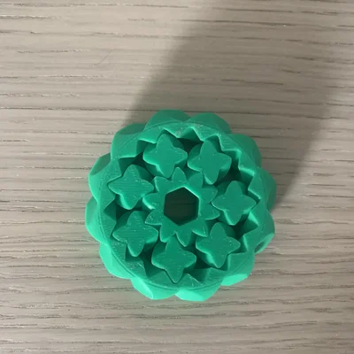 Fidget Spinner in 3D dạng liền khối không cần vòng bi