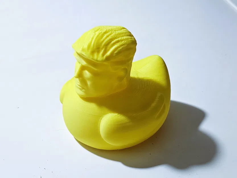Mô hình 3D chú vịt Donald Trump độc đáo trang trí phòng tắm - Image 2
