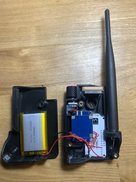 Vỏ máy Faketec nrf52 Meshtastic tích hợp Encoder, Buzzer, GPS và hỗ trợ bàn phím M5Stack CardKB - Image 2