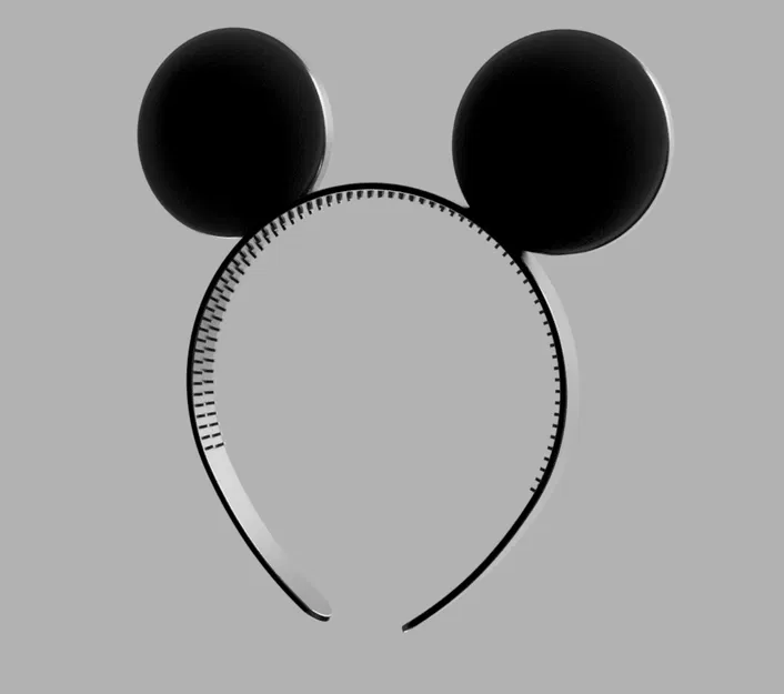 Bờm tai chuột Mickey in 3D độc đáo dễ thương - Image 1