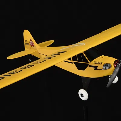 Piper J-3 CUB - Mẫu máy bay RC 3D in ấn nhẹ và dễ lắp ráp