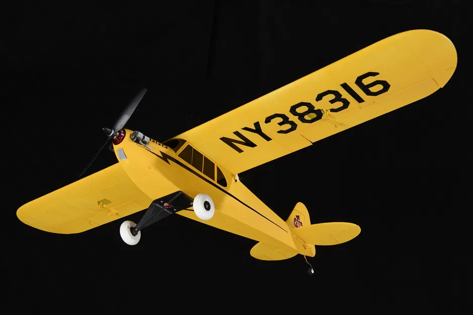 Piper J-3 CUB - Mẫu máy bay RC 3D in ấn nhẹ và dễ lắp ráp - Image 4