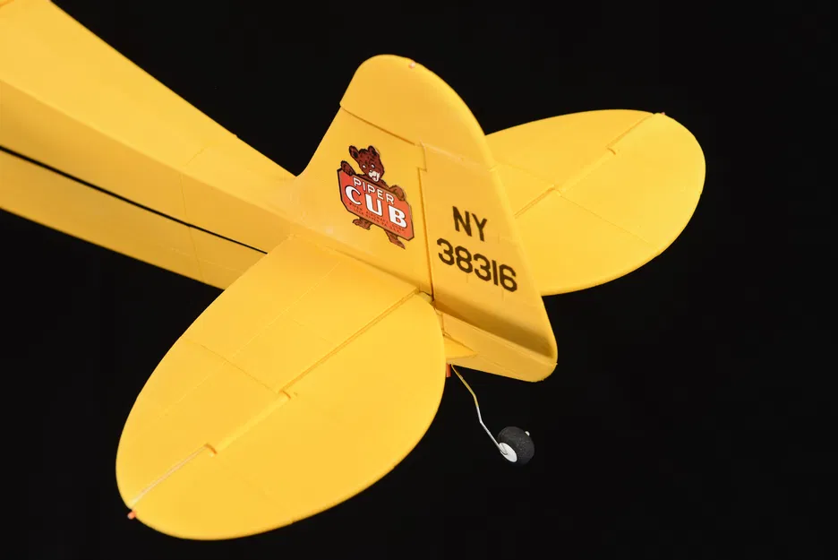 Piper J-3 CUB - Mẫu máy bay RC 3D in ấn nhẹ và dễ lắp ráp - Image 5