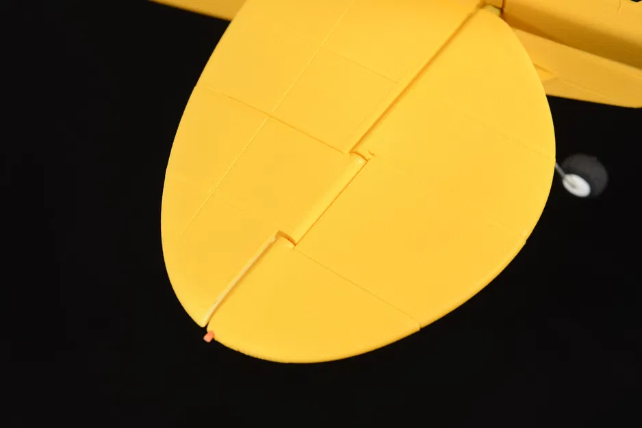 Piper J-3 CUB - Mẫu máy bay RC 3D in ấn nhẹ và dễ lắp ráp - Image 7