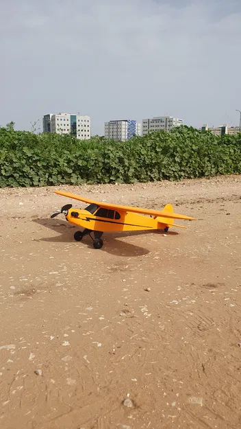 Mô hình máy bay Piper J-3 CUB tối ưu cho nhựa eSun LW-PLA - Image 1