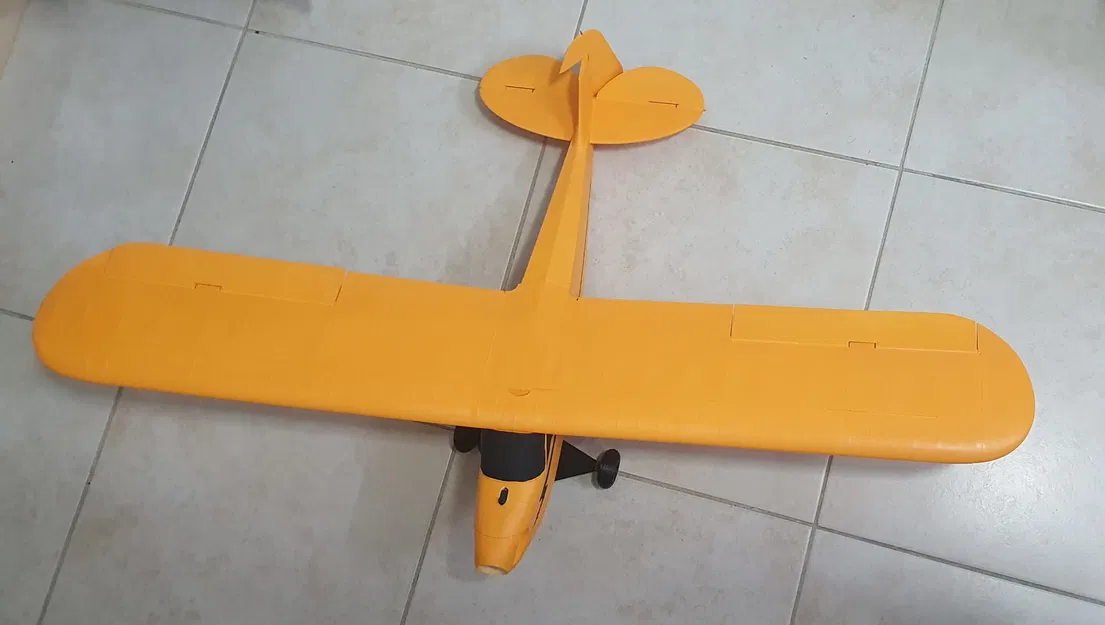 Mô hình máy bay Piper J-3 CUB tối ưu cho nhựa eSun LW-PLA - Image 2