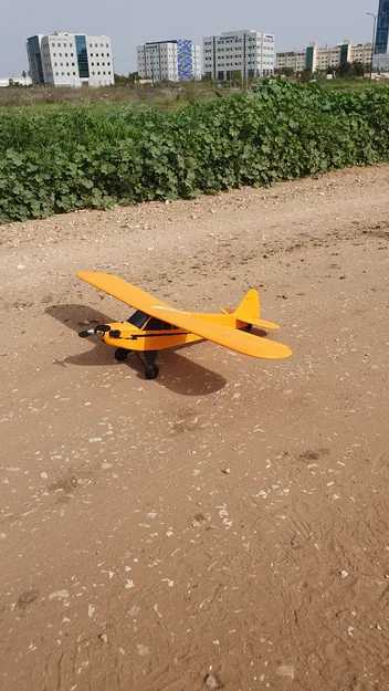 Mô hình máy bay Piper J-3 CUB tối ưu cho nhựa eSun LW-PLA - Image 9