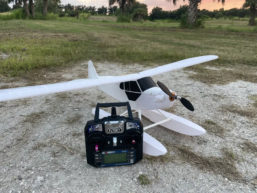 Đã chỉnh sửa! Mô hình máy bay Piper J-3 Cub cho người mới bắt đầu bằng nhựa PLA thường!! - Image 1