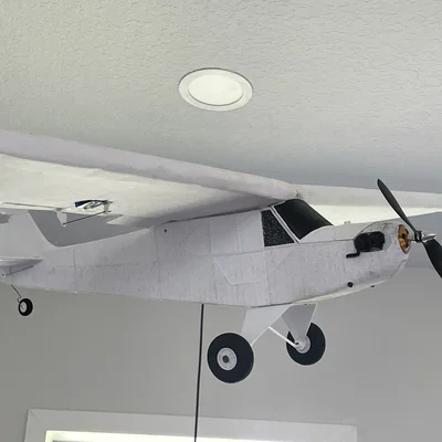 Đã chỉnh sửa! Mô hình máy bay Piper J-3 Cub cho người mới bắt đầu bằng nhựa PLA thường!!