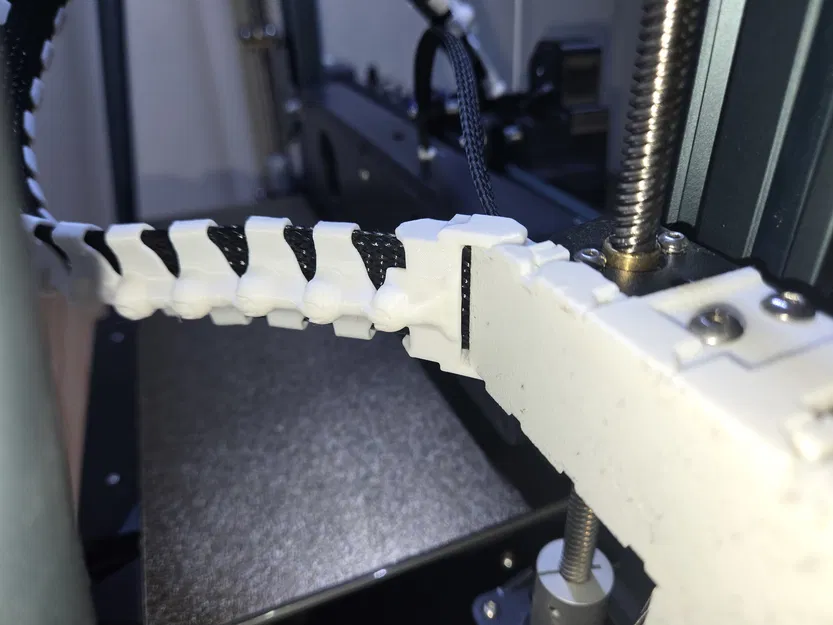 Bộ máng cáp (Cable Chain) gọn gàng cho máy in 3D Elegoo Neptune 4 Plus - Image 1