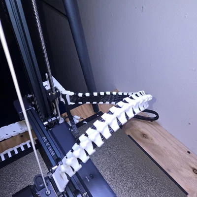 Bộ máng cáp (Cable Chain) gọn gàng cho máy in 3D Elegoo Neptune 4 Plus