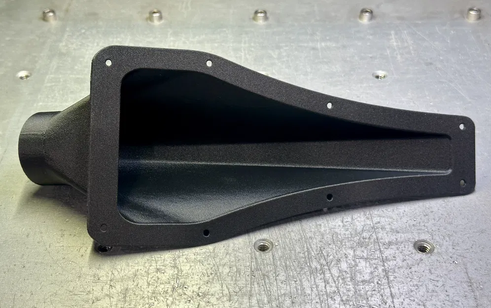 NACA Duct kết hợp đầu ra 1 ½ inch cho xe đua - Image 5