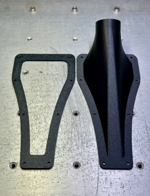 NACA Duct kết hợp đầu ra 1 ½ inch cho xe đua - Image 10