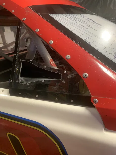 NACA Duct kết hợp đầu ra 1 ½ inch cho xe đua - Image 12