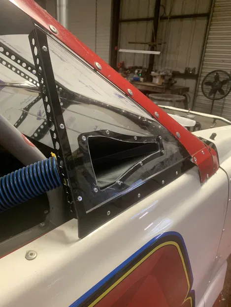 NACA Duct kết hợp đầu ra 1 ½ inch cho xe đua - Image 13