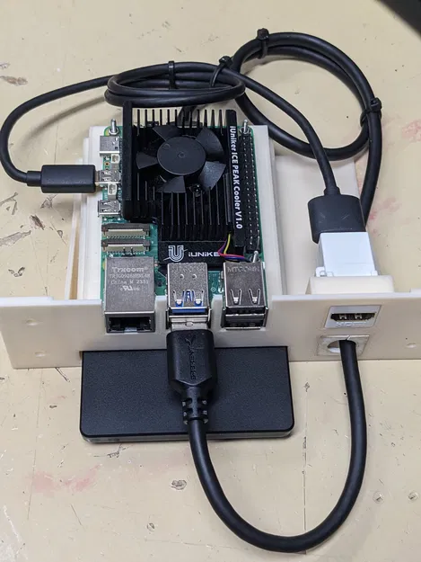 Microlab - Mini: Khung tủ rack mini 3D cho Homelab và Raspberry Pi - Image 10