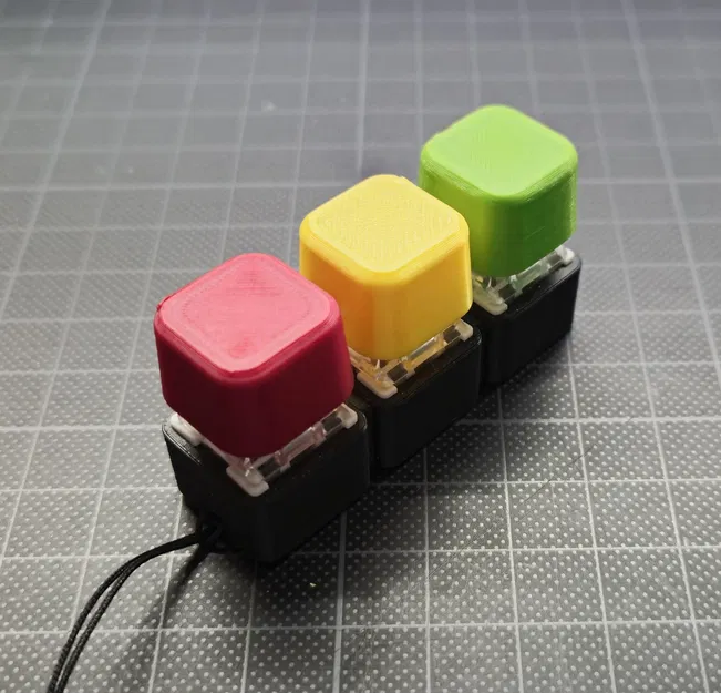 Triple Keyboard Fidget - Đồ chơi nhấn phím cơ giải tỏa căng thẳng - Image 1