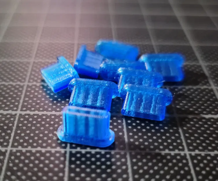 Mẫu in 3D nút chặn bụi cho cổng USB-C nhỏ gọn, hiệu quả - Image 1