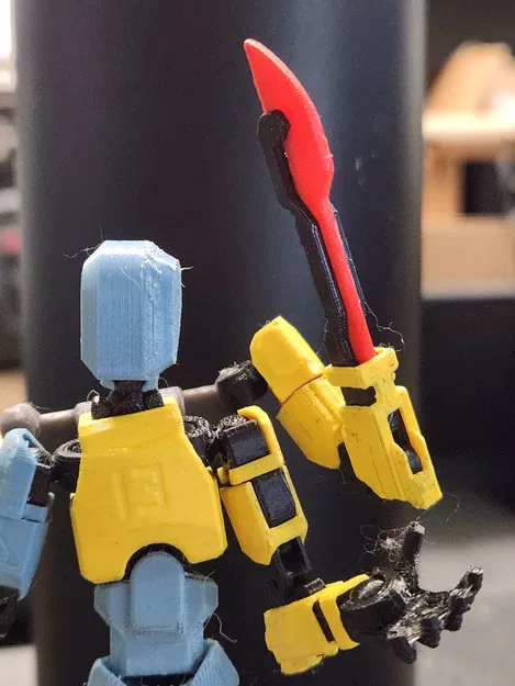 Balo gắn thêm tay phụ / Pháo tấn công cho Dummy 13 - Image 4