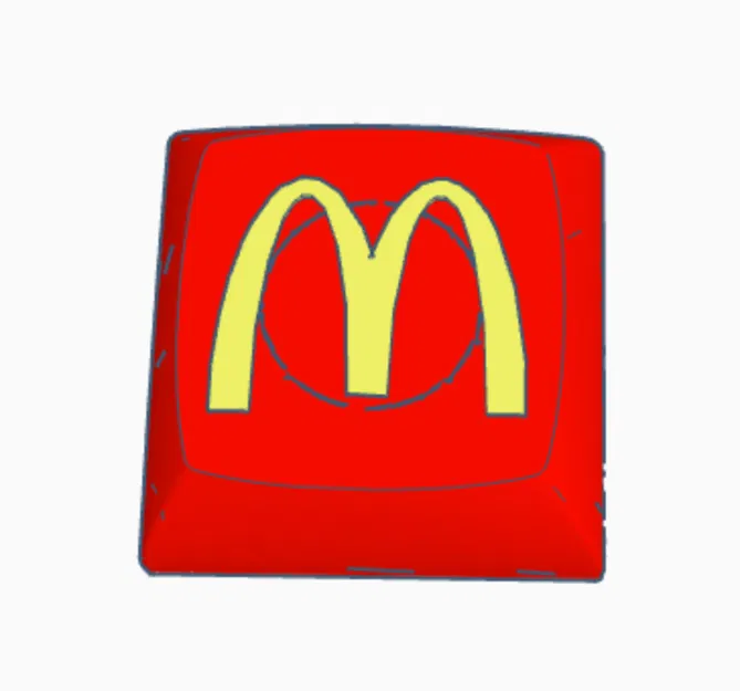 Nút phím cơ McDonald’s (Keycap) – Tạo điểm nhấn độc đáo cho bàn phím - Image 3