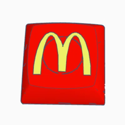Nút phím cơ McDonald’s (Keycap) – Tạo điểm nhấn độc đáo cho bàn phím