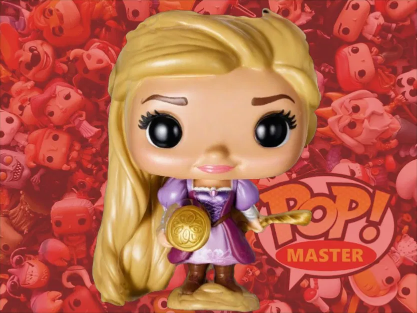 Mô hình 3D Funko POP! Disney Princess Rapunzel dễ thương - Image 1