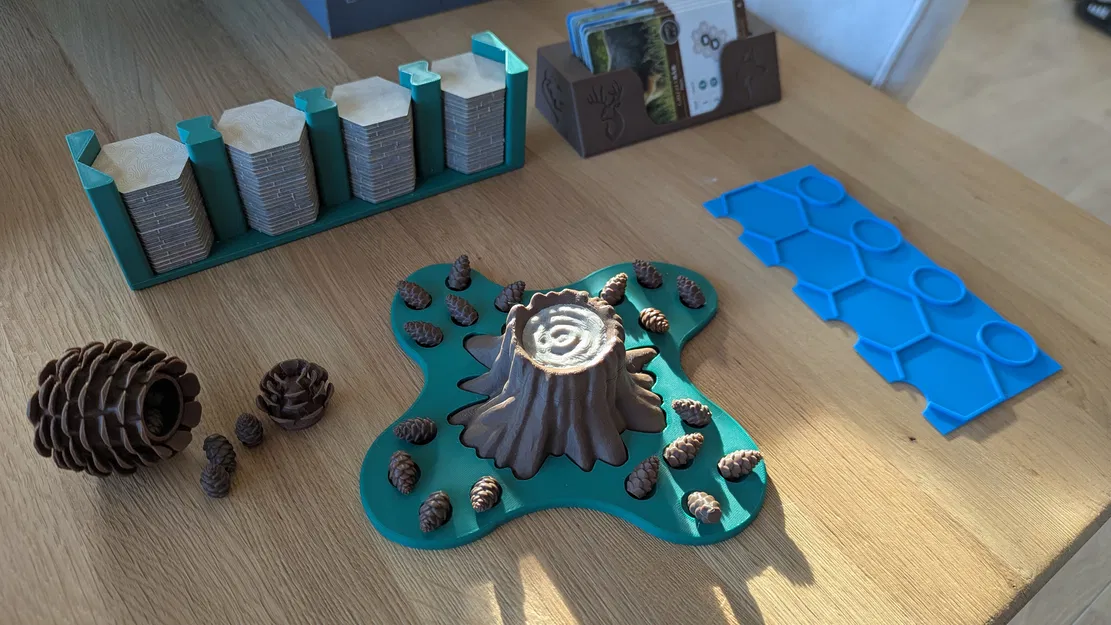 Cascadia Immersive Organizer - Bộ khay đựng đầy cảm hứng cho Cascadia - Image 1