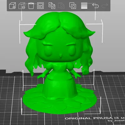 Mô hình 3D công chúa Sleeping Beauty phong cách Funko POP! dễ thương