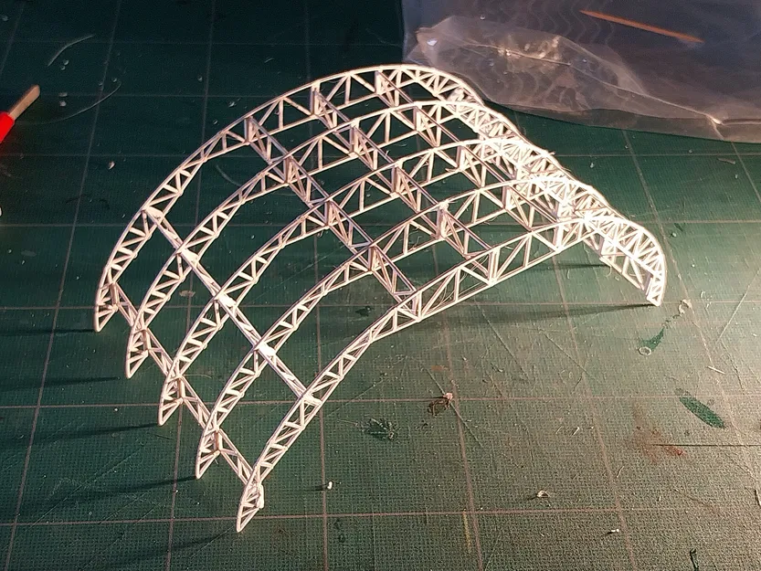 Nhà chứa máy bay (Hangar) tỷ lệ 1:72 cho mô hình lắp ráp - Image 4