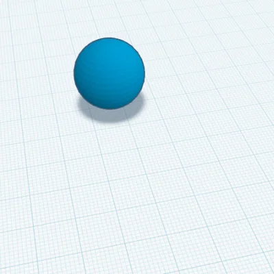 Mô hình quả bóng nảy (Bouncy Ball) đơn giản cho máy in 3D