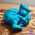 Mô hình 3D Vulpix Alola ngủ dễ thương cho máy in FDM - Thumbnail 3