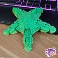 Mô hình sao biển khớp nối linh hoạt (Articulated Starfish) in 3D - Thumbnail 3