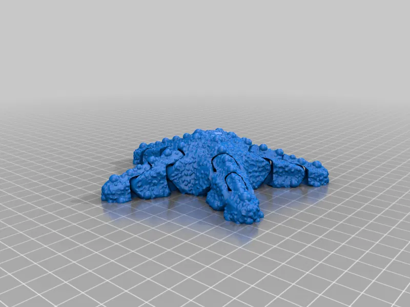 Mô hình sao biển khớp nối linh hoạt (Articulated Starfish) in 3D - Image 6