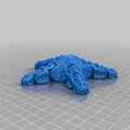 Mô hình sao biển khớp nối linh hoạt (Articulated Starfish) in 3D - Thumbnail 6