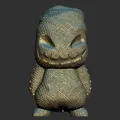 Mô hình 3D Mini Oogie Boogie - Trang trí Nightmare Before Christmas - Thumbnail 1