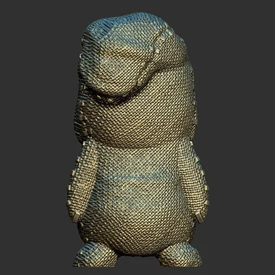 Mô hình 3D Mini Oogie Boogie - Trang trí Nightmare Before Christmas