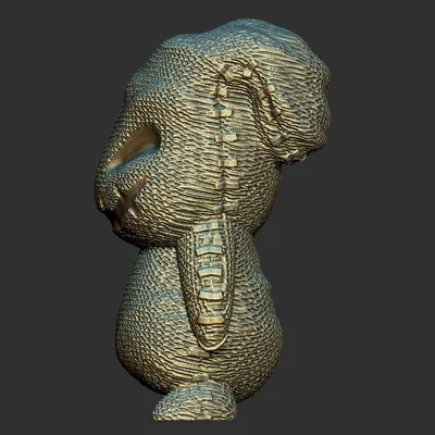 Mô hình 3D Mini Oogie Boogie - Trang trí Nightmare Before Christmas