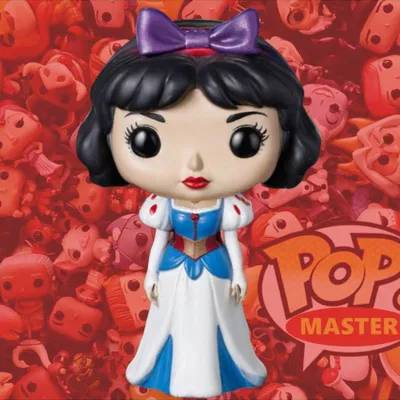 Mô hình 3D Nàng Bạch Tuyết phong cách Funko Pop dễ thương