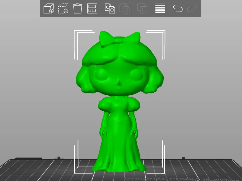 Mô hình 3D Nàng Bạch Tuyết phong cách Funko Pop dễ thương - Image 2