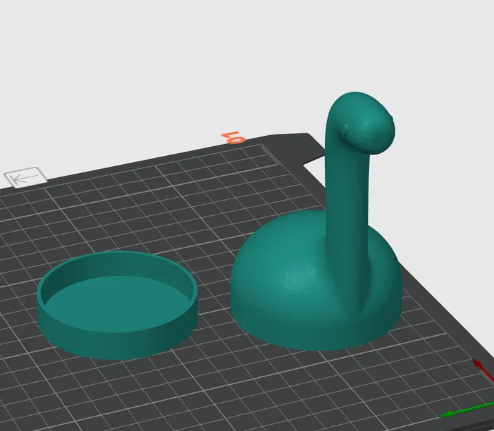 Khủng long giữ dây buộc tóc - Có ngăn chứa - Không cần support - Image 1