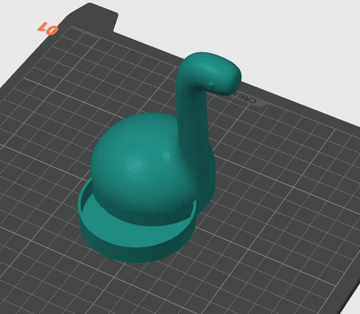 Khủng long giữ dây buộc tóc - Có ngăn chứa - Không cần support - Image 2