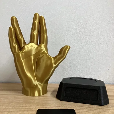 Mô hình bàn tay Mr. Spock chào kiểu Vulcan / Live Long and Prosper