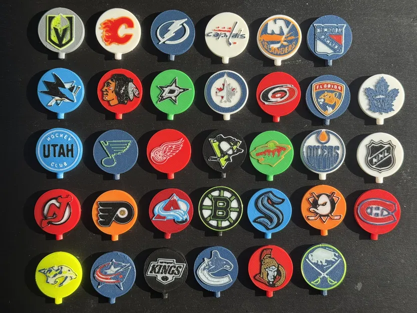 Móc khóa logo 32 đội bóng NHL - Image 3
