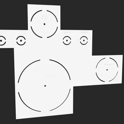 Thước căn chỉnh lỗ khoan lắp đặt bồn cầu Geberit (Drilling Jig)