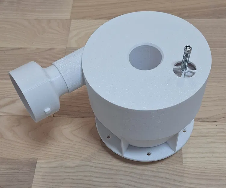 Bộ tách bụi Cyclone cho máy hút bụi tích hợp van chống xẹp - Image 1