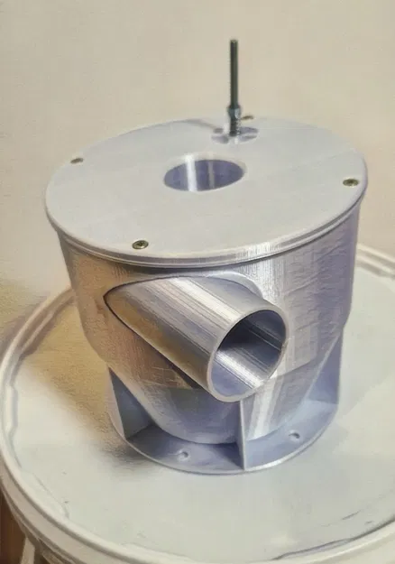 Bộ tách bụi Cyclone cho máy hút bụi tích hợp van chống xẹp - Image 2