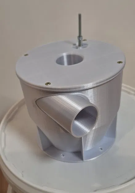 Bộ tách bụi Cyclone cho máy hút bụi tích hợp van chống xẹp - Image 7