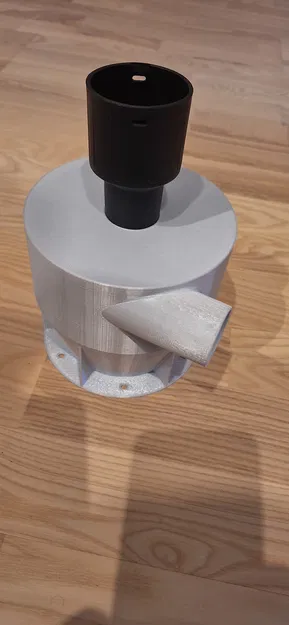 Bộ tách bụi Cyclone cho máy hút bụi tích hợp van chống xẹp - Image 11