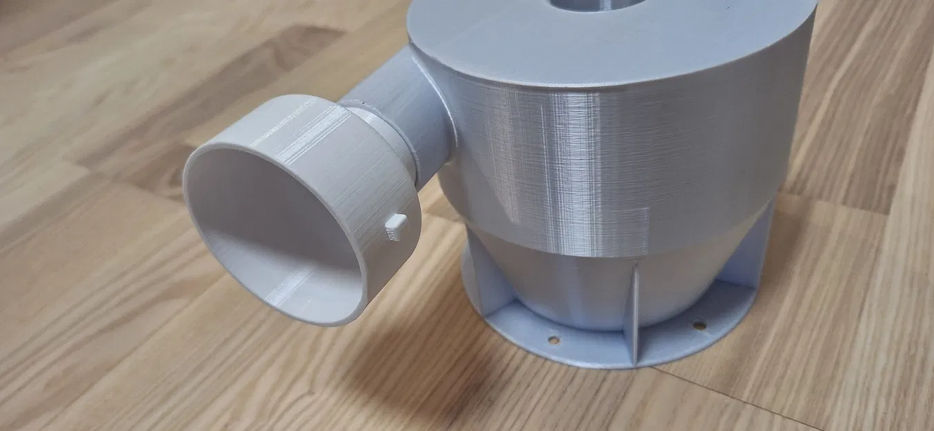 Bộ tách bụi Cyclone cho máy hút bụi tích hợp van chống xẹp - Image 12